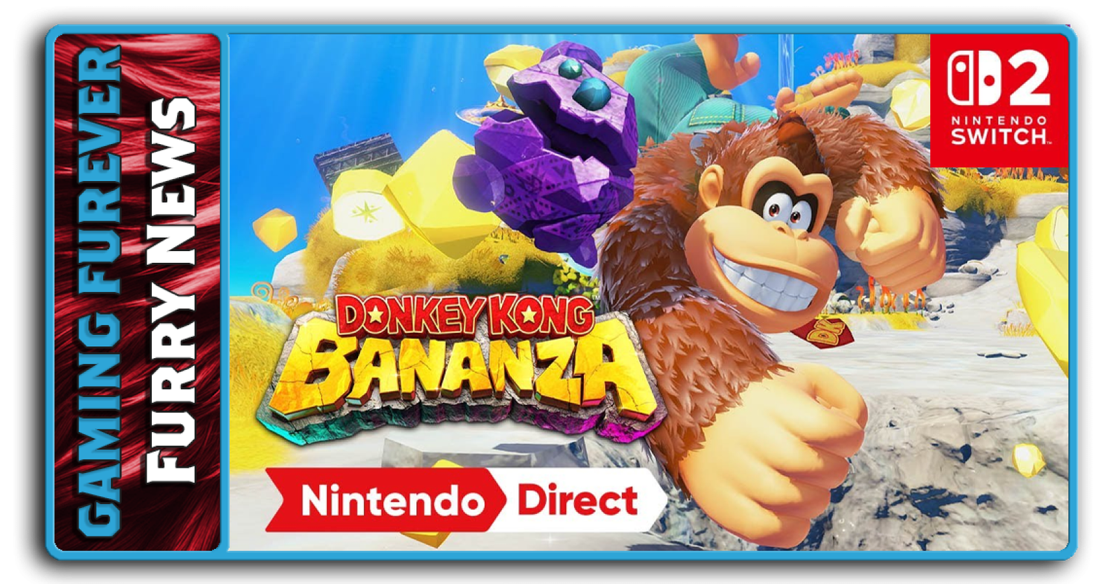 Donkey Kong Bananza First Look! New Gameplay Features Revealed!