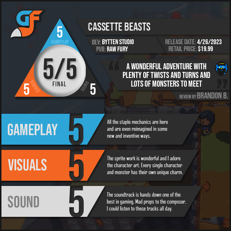 CassetteBeasts Scores