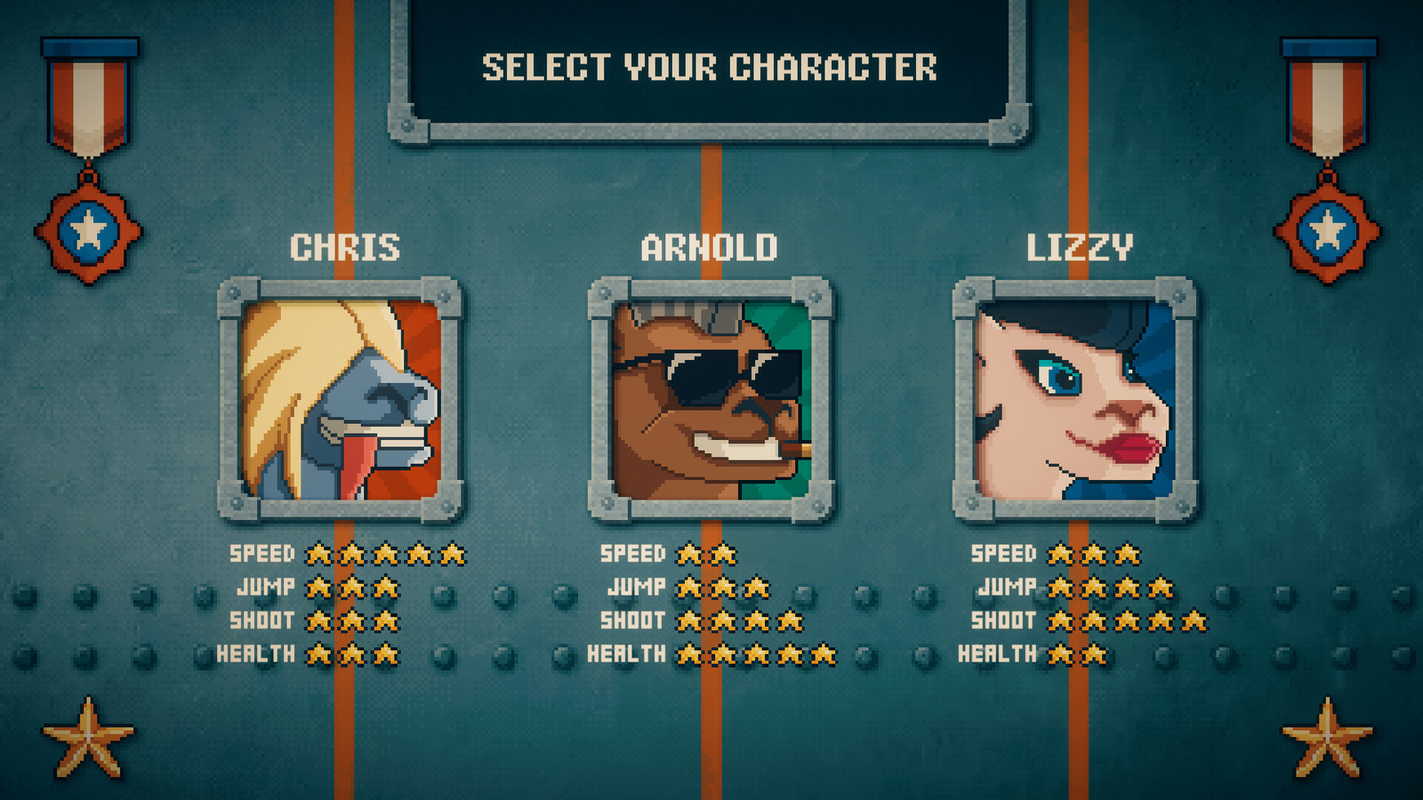 Speedollama Characters
