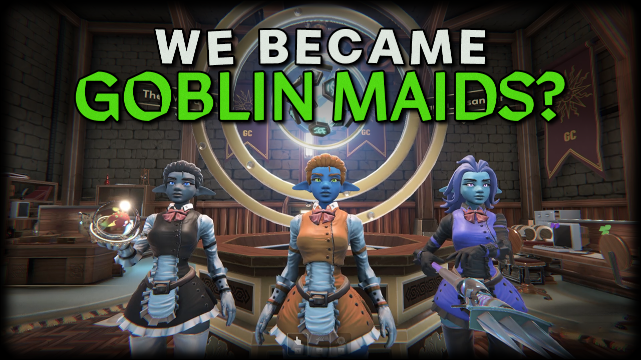 Becoming Goblin Maids and Cleaning Dungeons! - Streamed by DaxelTheDeer