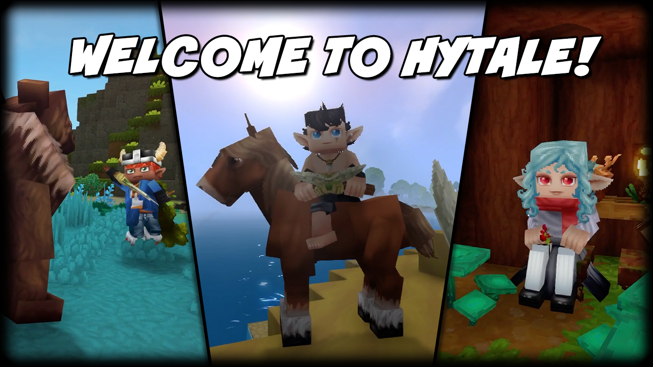 Our First Adventures in HyTale! Better than Minecraft? - Streamed by DaxelTheDeer